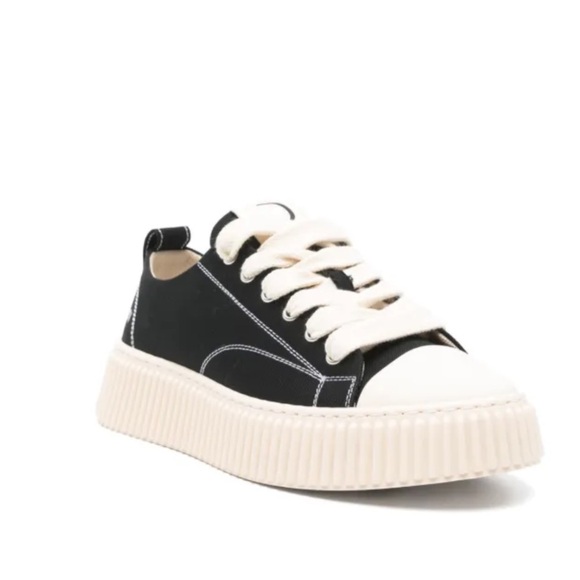 Authentic Rhun Treble Sneakers Black & Off White Mens size 44/11
NWOB - Picture 1 of 16